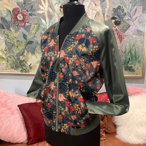 Floral Silky Jacket
